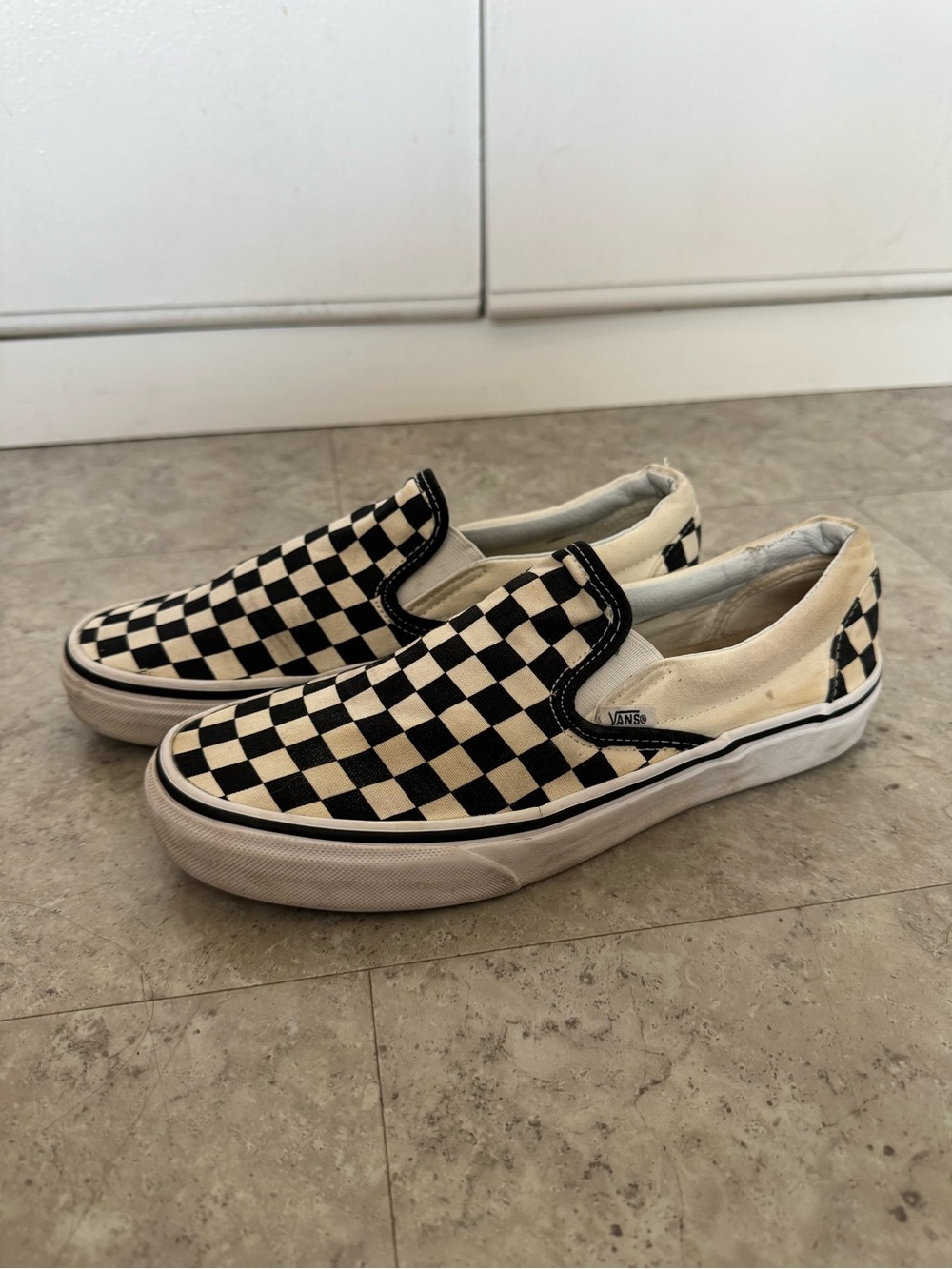 Vans Slip-On Checkerboard Sneakers